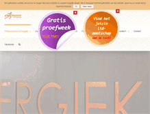 Tablet Screenshot of fitness-energiek.nl